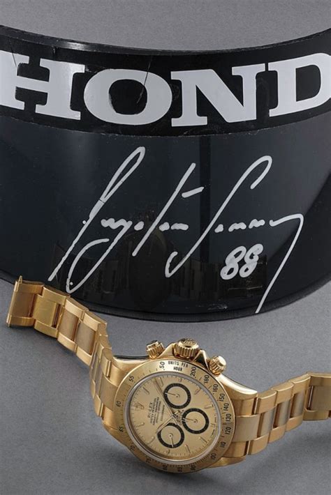 angelo parrilla rolex senna|Precious: A personal gift from Ayrton Senna.